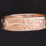 View the image: Humming bird &  Wolf 1/4"