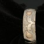 View the image: 1/4"Eagle's 14k w &14ky eye's