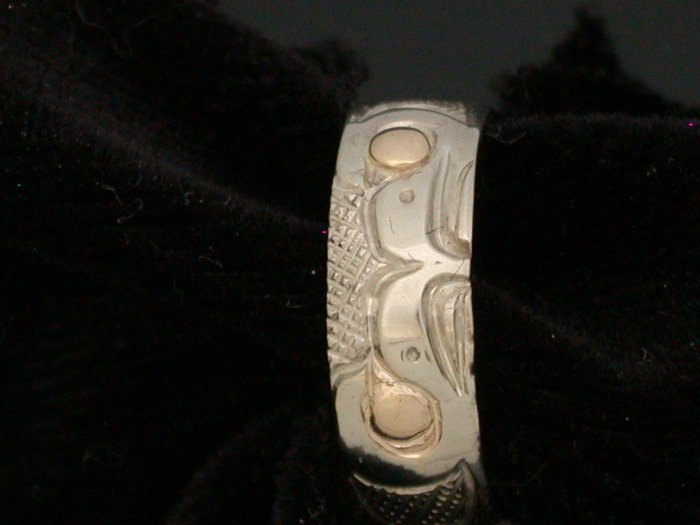1/4"Eagle's 14k w &14ky eye's